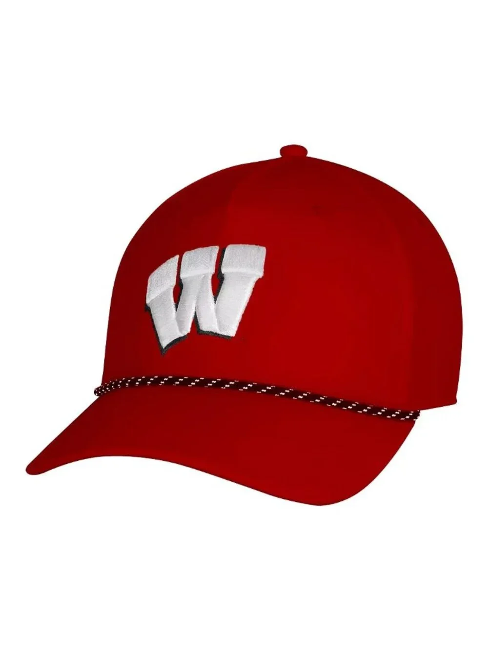 Under Armour Adult Wisconsin Badgers Red Drive 5 Panel Rope Snapback Hat